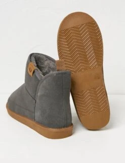Suede Slipper Boots -Marksandspencer Sale Store suede slipper boots 4