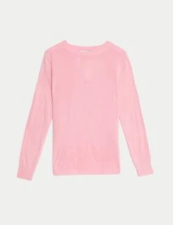 Supersoft Crew Neck Jumper -Marksandspencer Sale Store supersoft crew neck jumper 17