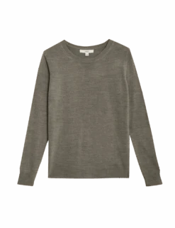 Supersoft Crew Neck Jumper -Marksandspencer Sale Store supersoft crew neck jumper