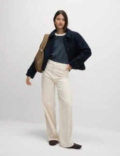 Supersoft Tipped Detail Relaxed Jumper -Marksandspencer Sale Store supersoft tipped detail relaxed jumper 14