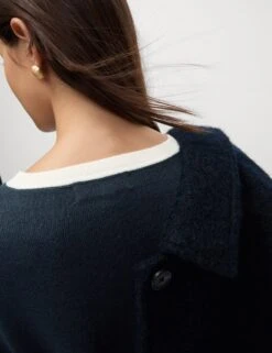 Supersoft Tipped Detail Relaxed Jumper -Marksandspencer Sale Store supersoft tipped detail relaxed jumper 15