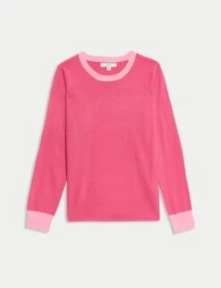 Supersoft Tipped Detail Relaxed Jumper -Marksandspencer Sale Store supersoft tipped detail relaxed jumper 5