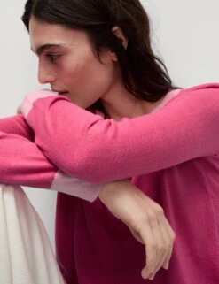 Supersoft Tipped Detail Relaxed Jumper -Marksandspencer Sale Store supersoft tipped detail relaxed jumper 6