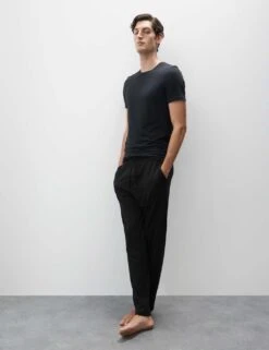 Pima® Cotton Modal Pyjama Bottoms -Marksandspencer Sale Store supima cotton blend pyjama bottoms 8