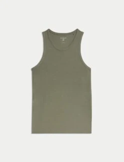 Supima® Cotton Modal Sleeveless Vest 36 Supima® Cotton Modal Sleeveless Vest -Marksandspencer Sale Store supima cotton modal sleeveless vest 15