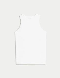 Supima® Cotton Modal Sleeveless Vest 28 Supima® Cotton Modal Sleeveless Vest -Marksandspencer Sale Store supima cotton modal sleeveless vest 8