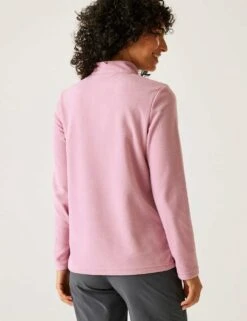 Regatta Sweethart Funnel Neck Half Zip Fleece -Marksandspencer Sale Store sweethart funnel neck half zip fleece 15