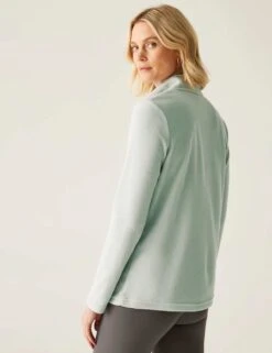 Regatta Sweethart Funnel Neck Half Zip Fleece -Marksandspencer Sale Store sweethart funnel neck half zip fleece 9