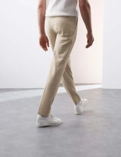 Tailored Fit 360 Flex Pleated Trousers -Marksandspencer Sale Store tailored fit 360 flex pleated suit trousers 1