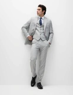 Tailored Fit Check Suit Jacket -Marksandspencer Sale Store tailored fit check suit jacket 13