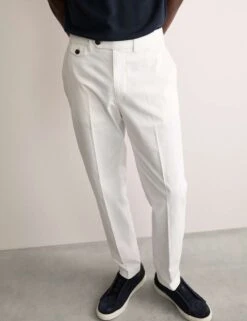 Jaeger Tailored Fit Italian Chinos -Marksandspencer Sale Store tailored fit chinos 10