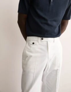 Jaeger Tailored Fit Italian Chinos -Marksandspencer Sale Store tailored fit chinos 9