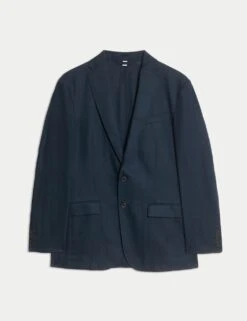 Tailored Fit Cotton Rich Laundered Jacket -Marksandspencer Sale Store tailored fit cotton rich laundered jacket 7