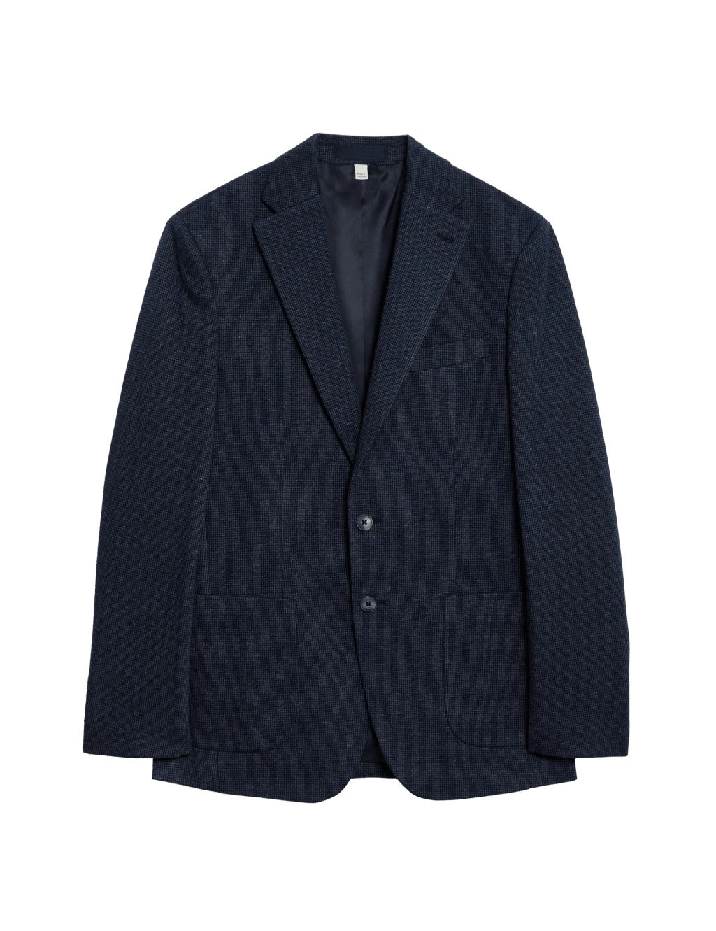 Tailored Fit Cotton Rich Puppytooth Blazer 9 Tailored Fit Cotton Rich Puppytooth Blazer - Image 9