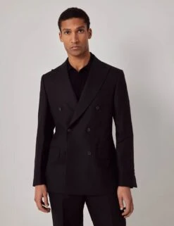 Tailored Fit Italian Pure Linen Suit Jacket -Marksandspencer Sale Store tailored fit italian pure linen suit jacket 3