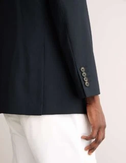 Jaeger Tailored Fit Italian Pure Wool Blazer -Marksandspencer Sale Store tailored fit italian pure wool blazer 10