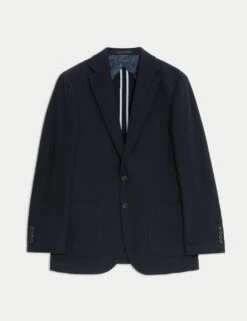 Jaeger Tailored Fit Italian Wool Rich Twill Blazer -Marksandspencer Sale Store tailored fit italian wool rich twill blazer 15