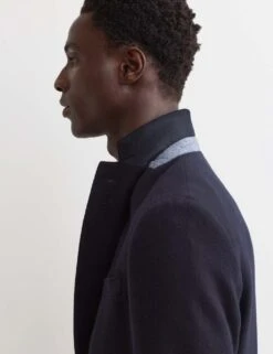 Jaeger Tailored Fit Italian Wool Rich Twill Blazer -Marksandspencer Sale Store tailored fit italian wool rich twill blazer 8