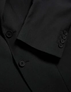 Tailored Fit Performance Packable Suit Jacket -Marksandspencer Sale Store tailored fit wool blend suit jacket 2