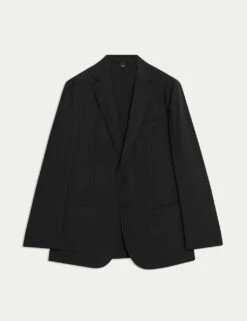 Tailored Fit Performance Packable Suit Jacket -Marksandspencer Sale Store tailored fit wool blend suit jacket