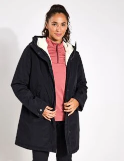 Jack Wolfskin Talforst Cotton Blend Waterproof Parka Coat -Marksandspencer Sale Store talforst cotton blend waterproof parka coat 8