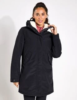 Jack Wolfskin Talforst Cotton Blend Waterproof Parka Coat -Marksandspencer Sale Store talforst cotton blend waterproof parka coat 9