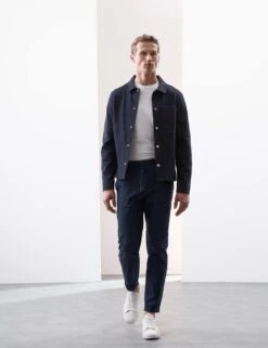 Super Lightweight Tapered Fit Elasticated Waist Trousers 33 Super Lightweight Tapered Fit Elasticated Waist Trousers -Marksandspencer Sale Store tapered fit elasticated waist trousers 5