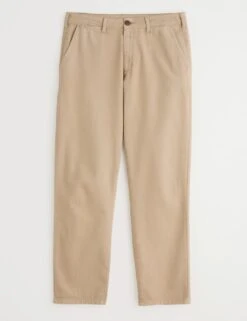Tapered Fit Pure Cotton Flat Front Trousers 16 Tapered Fit Pure Cotton Flat Front Trousers -Marksandspencer Sale Store tapered fit pure cotton flat front trousers 4