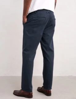 Tapered Fit Pure Cotton Flat Front Trousers 21 Tapered Fit Pure Cotton Flat Front Trousers -Marksandspencer Sale Store tapered fit pure cotton flat front trousers 9