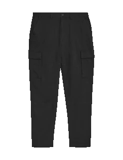 Tapered Fit Stretch Cargo Trousers -Marksandspencer Sale Store tapered fit stretch cargo trousers 1