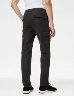 Tapered Fit Stretch Cargo Trousers -Marksandspencer Sale Store tapered fit stretch cargo trousers 11
