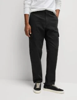 Tapered Fit Stretch Cargo Trousers -Marksandspencer Sale Store tapered fit stretch cargo trousers 13