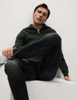 Tapered Fit Vintage Crosshatch Jeans 22 Tapered Fit Vintage Crosshatch Jeans -Marksandspencer Sale Store tapered fit vintage crosshatch jeans 8