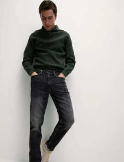 Tapered Fit Vintage Crosshatch Jeans 23 Tapered Fit Vintage Crosshatch Jeans -Marksandspencer Sale Store tapered fit vintage crosshatch jeans 9