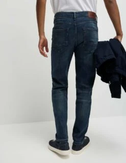 Tapered Fit Vintage Wash Stretch Jeans -Marksandspencer Sale Store tapered fit vintage wash stretch jeans 11