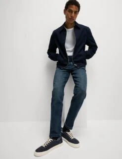 Tapered Fit Vintage Wash Stretch Jeans -Marksandspencer Sale Store tapered fit vintage wash stretch jeans 14