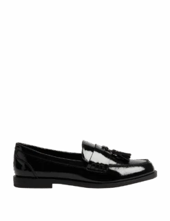 Tassel Block Heel Loafer -Marksandspencer Sale Store tassel block heel loafer