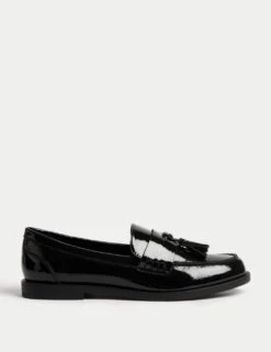 Tassel Block Heel Loafer -Marksandspencer Sale Store tassel block heel loafer 5