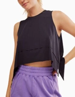 Tempo Crew Neck Relaxed Crop Vest Top 31 Tempo Crew Neck Relaxed Crop Vest Top -Marksandspencer Sale Store tempo crew neck relaxed crop vest top 15