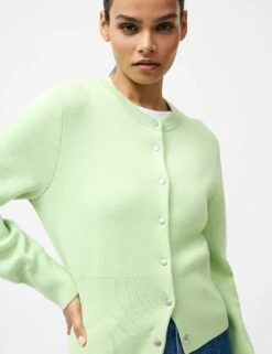 French Connection Textured Cardigan With Cotton -Marksandspencer Sale Store textured cardigan with cotton 3