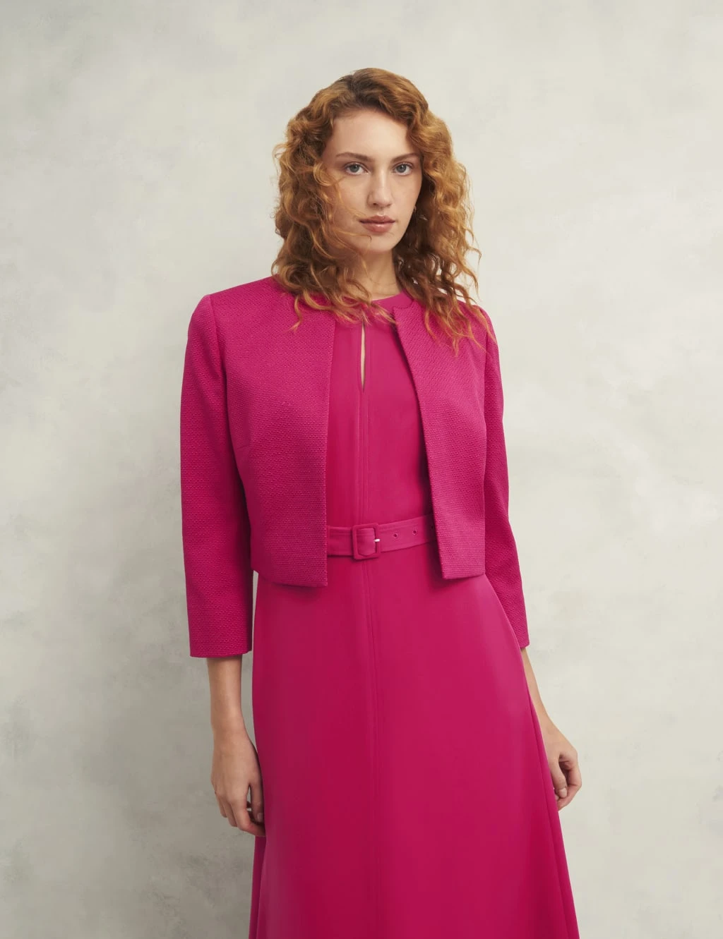 Textured Cropped Jacket 15 Textured Cropped Jacket - Image 15