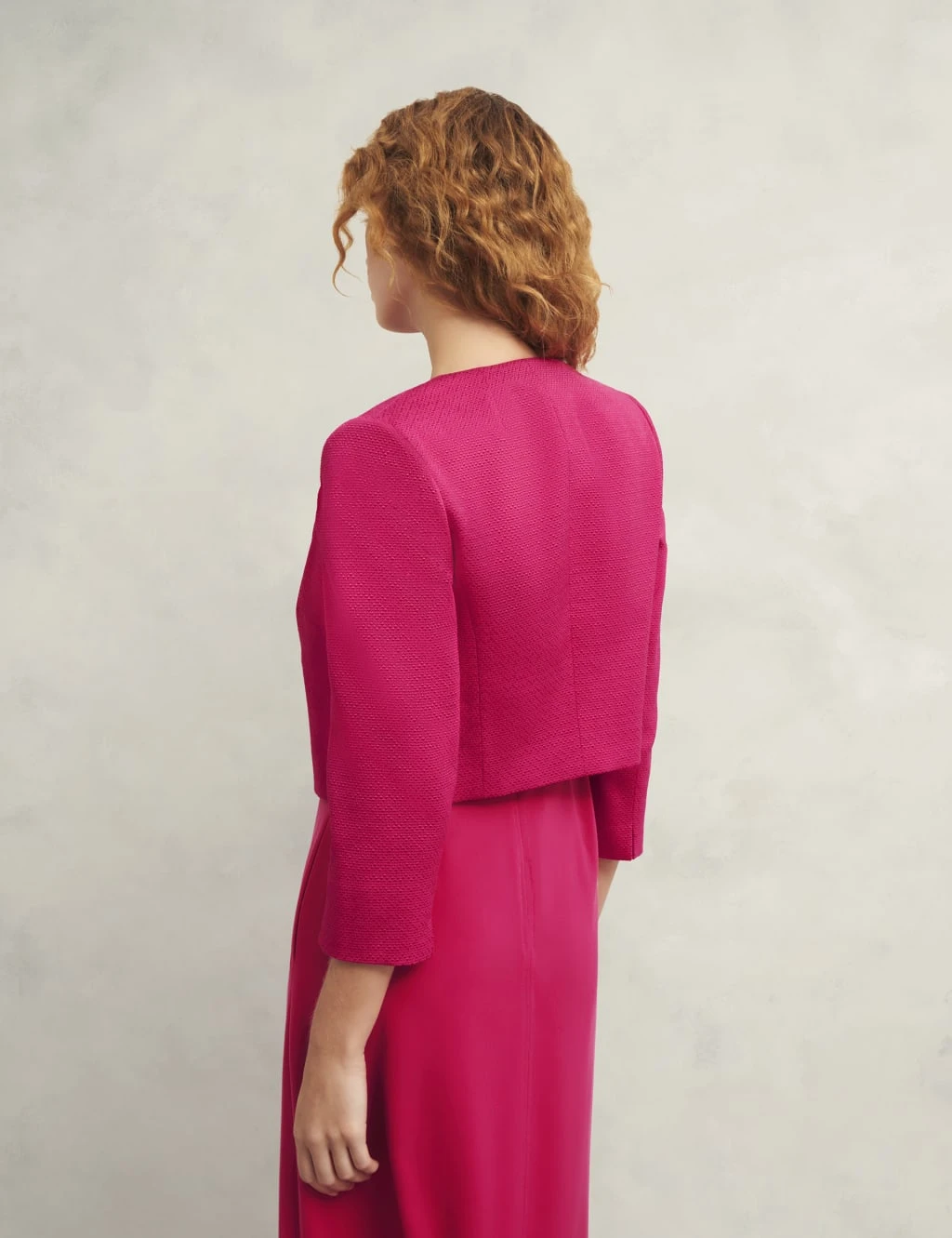 Textured Cropped Jacket 16 Textured Cropped Jacket - Image 16