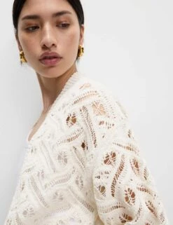 Textured Edge To Edge Longline Cardigan -Marksandspencer Sale Store textured edge to edge longline cardigan 11