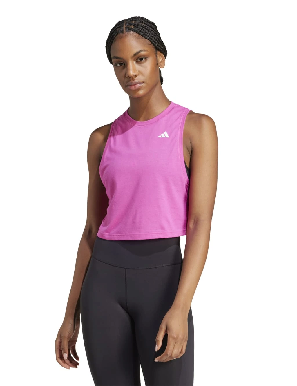 ADIDAS Train Essentials Crew Neck Boxy Vest Top 17 ADIDAS Train Essentials Crew Neck Boxy Vest Top - Image 17