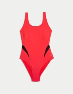 Tummy Control Padded Mesh Panel Swimsuit -Marksandspencer Sale Store tummy control padded mesh panel swimsuit 13