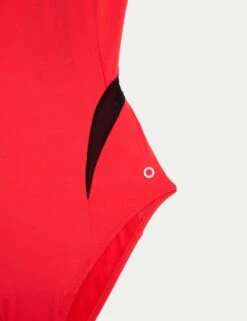 Tummy Control Padded Mesh Panel Swimsuit -Marksandspencer Sale Store tummy control padded mesh panel swimsuit 14