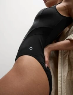 Tummy Control Padded Mesh Panel Swimsuit -Marksandspencer Sale Store tummy control padded mesh panel swimsuit 6