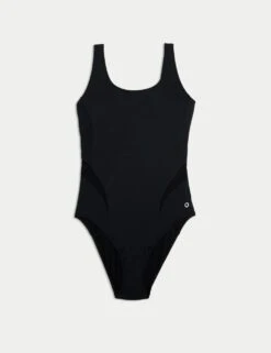 Tummy Control Padded Mesh Panel Swimsuit -Marksandspencer Sale Store tummy control padded mesh panel swimsuit 7
