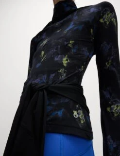 Ultraheat™ Printed Half Zip Running Top -Marksandspencer Sale Store ultraheat printed half zip running top 13