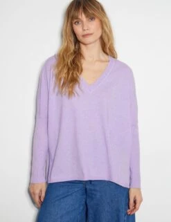 MONSOON V-Neck Jumper With Wool -Marksandspencer Sale Store v neck jumper with wool 7